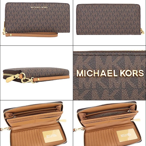💕🛍 NEW💕 NWT MICHAEL KORS WALLET - Picture 3 of 5